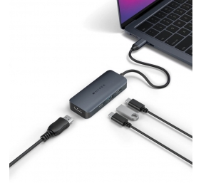 Hyper | HyperDrive Next 4 Port USB-C Hub | HD4001GL | HDMI ports quantity 1