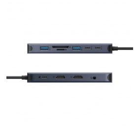 Hyper | HyperDrive Next 11 Port USB-C Hub | HD4006GL | Ethernet LAN (RJ-45) ports 1 | HDMI ports quantity 2 x 4K 60Hz