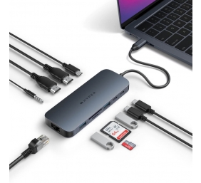Hyper | HyperDrive Next 11 Port USB-C Hub | HD4006GL | Ethernet LAN (RJ-45) ports 1 | HDMI ports quantity 2 x 4K 60Hz