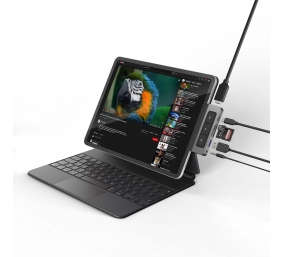 Hyper | HyperDrive Media 6-in-1 USB-C Hub for iPad Pro/Air | HDMI ports quantity 1
