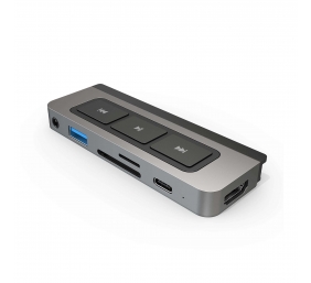 Hyper | HyperDrive Media 6-in-1 USB-C Hub for iPad Pro/Air | HDMI ports quantity 1