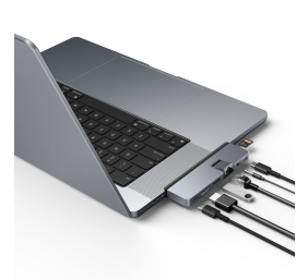 Hyper | HyperDrive DUO PRO 7-in-2 USB-C Hub for MacBook Air/Pro 2016-2020 | Ethernet LAN (RJ-45) ports 1 | HDMI ports quantity 1
