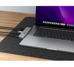 Hyper | HyperDrive DUO PRO 7-in-2 USB-C Hub for MacBook Air/Pro 2016-2020 | Ethernet LAN (RJ-45) ports 1 | HDMI ports quantity 1