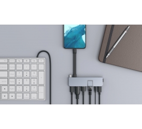 Hyper | HyperDrive DUO PRO 7-in-2 USB-C Hub for MacBook Air/Pro 2016-2020 | Ethernet LAN (RJ-45) ports 1 | HDMI ports quantity 1