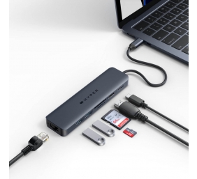 Hyper | HyperDrive EcoSmart Gen.2 Universal USB-C 7-in-1 Hub w 100 W PD Power Pass-thru