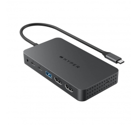 Hyper | HyperDrive Universal USB-C 7-in1 Dual HDMI Mobile Dock for M1/M2 MBAir/Pro | HDMI ports quantity 2