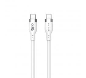 Hyper | 2M Silicone 240W USB-C Charging Cable | USB-C to USB-C