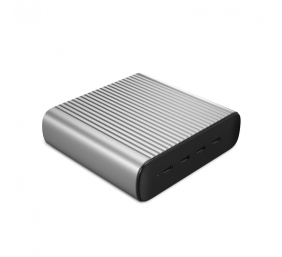 Hyper | HyperJuice 245W 4 USB-C PD Port GaN Charger, EU/UK Cord