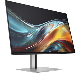 HP 724pf Series 7 Pro FHD Monitor - 23.8" 1920x1080 FHD 300-nit 100Hz AG, IPS, Displayport/HDMI/DP Daisy Chain, 5x USB 3.0, height adjustable/tilt/swivel/pivot, 3 years (replaces Z24f G3)