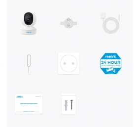 Reolink | Super HD Camera | E Series E320 | PTZ | 3 MP | 4mm/F2.0 | H.264 | Micro SD, Max. 512 GB