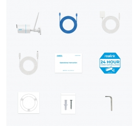 Reolink | WiFi Camera | W320 | Bullet | 5 MP | Fixed | IP67 | H.264 | Micro SD, Max. 512 GB