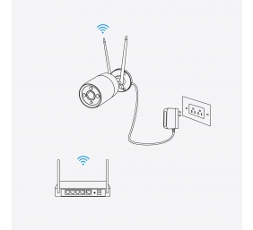 Reolink | WiFi Camera | W320 | Bullet | 5 MP | Fixed | IP67 | H.264 | Micro SD, Max. 512 GB