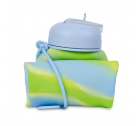 Gertuvė silikoninė CoolPack Pump 600 ml Girls Blue