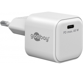 Goobay 65370 USB-C USB-C TM Dual Fast Charger (36 W), White | Goobay 5370 USB-C USB-C TM Dual Fast Charger (36 W)