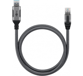 Goobay USB-A 3.0 to RJ45 Ethernet Cable, 1 m | 70299