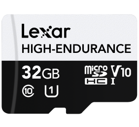Lexar Flash Memory Card | High-Endurance | 32 GB | microSDHC | Flash memory class UHS-I