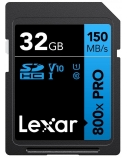Lexar | Memory Card | Professional 800x PRO | 32 GB | SDXC | Flash memory class UHS-I