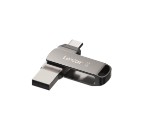 Lexar | 2-in-1 Flash Drive | JumpDrive Dual Drive D400 | 32 GB | USB 3.1 | Grey