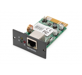 Digitus | SNMP and WEB card for DIGITUS OnLine UPS rack mount units | DN-170100-1