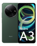 Xiaomi | Redmi | A3 | Forest Green | 6.71 " | IPS LCD | 720 x 1650 pixels | Mediatek Helio G36 (12 nm) | Internal RAM 3 GB | 64 GB | MicroSDXC | Dual SIM | Nano-SIM | 3G | 4G | Main camera 8+0.08 MP | Secondary camera 5 MP | Android | 14 | 5000 mAh