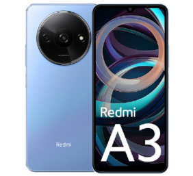 Xiaomi | Redmi | A3 | Star Blue | 6.71 " | IPS LCD | 720 x 1650 pixels | Mediatek Helio G36 (12 nm) | Internal RAM 3 GB | 64 GB | MicroSDXC | Dual SIM | Nano-SIM | 3G | 4G | Main camera 8+0.08 MP | Secondary camera 5 MP | Android | 14 | 5000 mAh