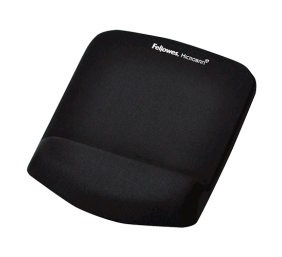 Fellowes | Mouse pad with wrist support PlushTouch | Mouse pad with wrist pillow | 238 x 184 x 25.4 mm | Black
