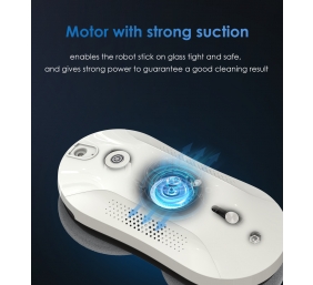 Mamibot | Window Cleaner | W110-P Plus | Corded | 2500 +/-5% Pa | White/Brown