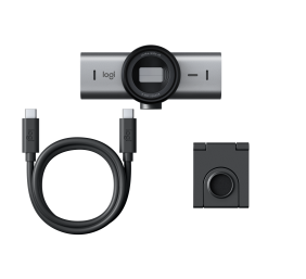 Logitech MX Brio 705 for Business Internetinė kamera, 8.5 MP, 4K Ultra HD 4096x2160, USB-C, Graphite