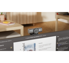 Logitech MX Brio 705 for Business Internetinė kamera, 8.5 MP, 4K Ultra HD 4096x2160, USB-C, Graphite
