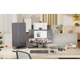 Logitech MX Brio 705 for Business Internetinė kamera, 8.5 MP, 4K Ultra HD 4096x2160, USB-C, Graphite