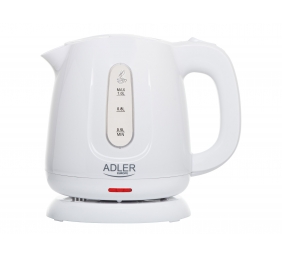 Adler Kettle | AD 1373 | Electric | 850 W | 1 L | Polypropylene | 360° rotational base | White