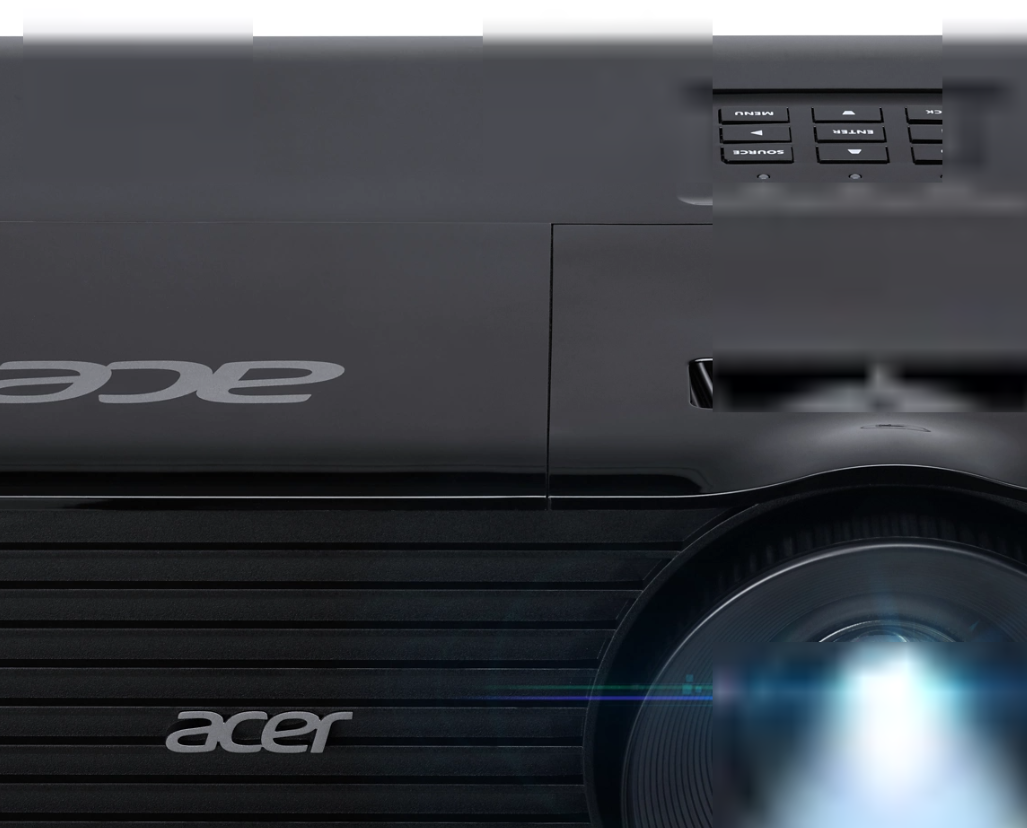 Acer X1328WHn | WXGA (1280x800) | 5000 ANSI lumens | 20000:1 | Black