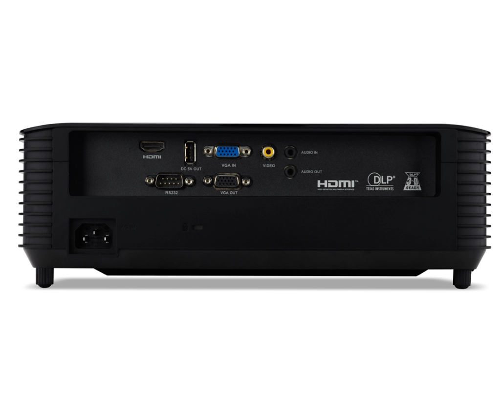Acer X1328WHn | WXGA (1280x800) | 5000 ANSI lumens | 20000:1 | Black