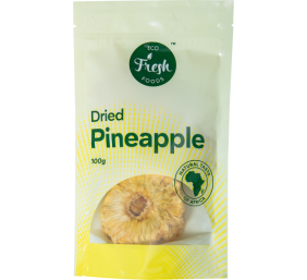 Eco fresh foods Džiovinti ananasai 100 g