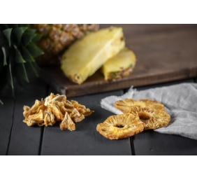 Eco fresh foods Džiovinti ananasai 100 g