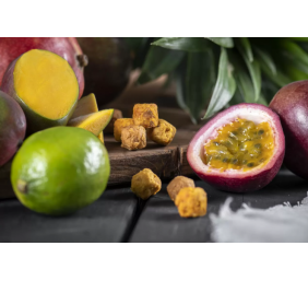 Eco fresh foods Džiovinti mangų kubeliai 100 g