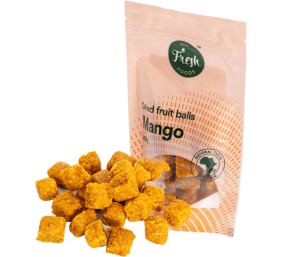 Eco fresh foods Džiovinti mangų kubeliai 100 g