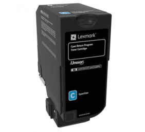 Lexmark 74C20C0 Lazerinė kasetė, Žydra