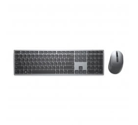Dell Premier Multi-Device Keyboard and Mouse | KM7321W | Keyboard and Mouse Set | Wireless | Ukrainian | Titanium Gray | 2.4 GHz, Bluetooth 5.0