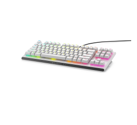 Dell AW420K Alienware | Tenkeyless Gaming Keyboard | Wired | US | Lunar Light | CHERRY MX Red