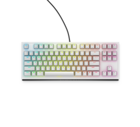 Dell AW420K Alienware | Tenkeyless Gaming Keyboard | Wired | US | Lunar Light | CHERRY MX Red
