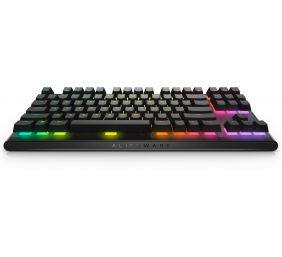 Dell Alienware Tenkeyless AW420K | Gaming Keyboard | Wired | EN | Dark Side of the Moon | CHERRY MX Red