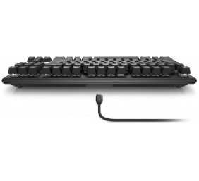 Dell Alienware Tenkeyless AW420K | Gaming Keyboard | Wired | EN | Dark Side of the Moon | CHERRY MX Red