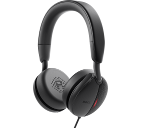 Dell | Pro Wired On-Ear Headset | WH5024 | Built-in microphone | USB Type-A | Black | ANC