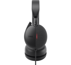 Dell | Pro Wired On-Ear Headset | WH5024 | Built-in microphone | USB Type-A | Black | ANC