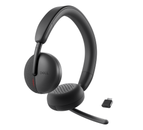 Dell | On-Ear Headset | WL3024 | Built-in microphone | Wireless | Black