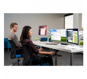 Kensington K55471EU SmartFit One-Touch Dual Monitor Arm Monitoriaus laikiklis, Silver