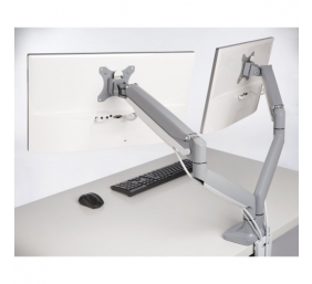 Kensington K55471EU SmartFit One-Touch Dual Monitor Arm Monitoriaus laikiklis, Silver