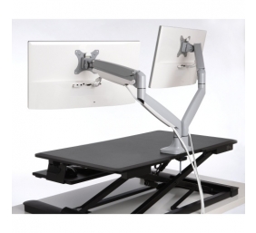 Kensington K55471EU SmartFit One-Touch Dual Monitor Arm Monitoriaus laikiklis, Silver