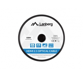 LANBERG HDMI v2.1 M/M cable 100m optical